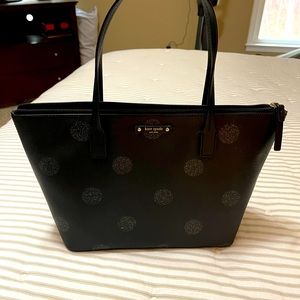 Kate Spade Black Polka Dot Purse